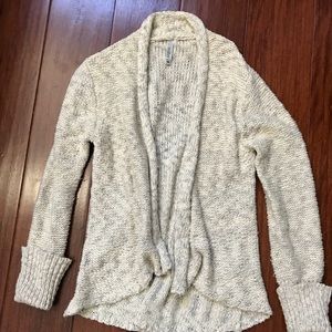 Cable knit cardigan